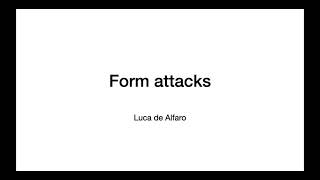 form attacks