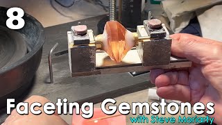 Faceting Gemstones 8 | Transferring a Cold Dopped Gem with Epoxy