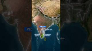 Pondicherry to Puducherry: Indian Union Territory #shorts #shortsfeed #puducherry #india #geography