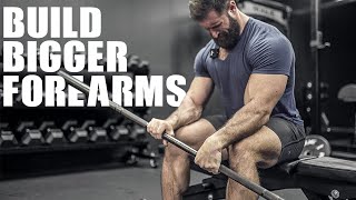 How To Build BIGGER FOREARMS (6 INTENSE EXERCISES!)