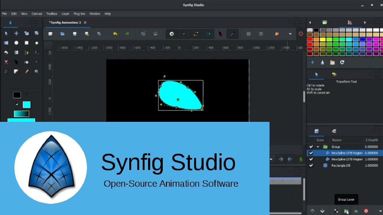 Synfig Animation Tutorial Beginner Glow Effect Youtube