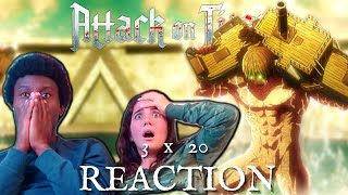 ATTACK ON TITAN (3x20) REACTION