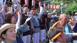 令和元年 辻堂諏訪神社例大祭神輿渡御