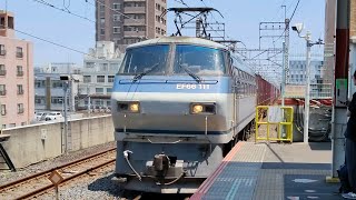 [隅田川シャトル] 7月26日南浦和駅 吹田A9運用 72レ EF66 111