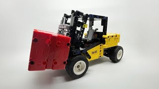 How To Build Minifigure Forklift by Cada Bricks