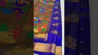 New Handloom Paithani Saree Collection | @radhakrishnahandloompaitha5959 #shorts #paithani