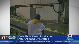 Produce giant Dole shuts down production after cyberattck