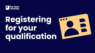 Registering for a qualification