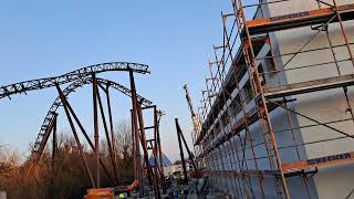 Europapark Voltron Coaster Baustellen Update