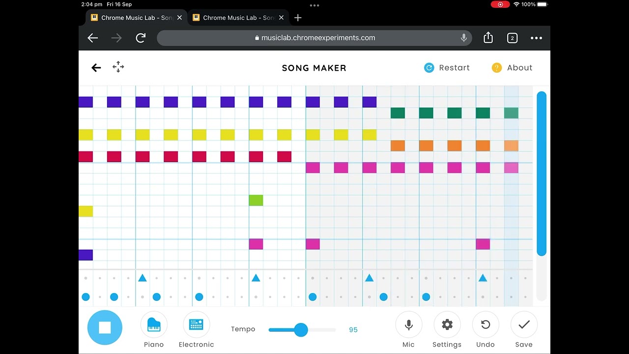 Making Still Dre On Chrome Music Lab - YouTube