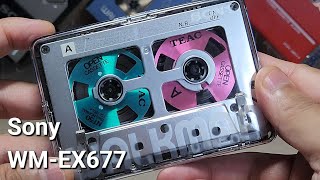 Sony WM-EX677 Repair Cassette Player Walkman