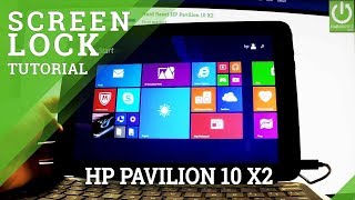 How to Set Up Password in HP Pavilion 10 X2 - Windows Password