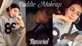 how to look like a baddie *easy 15 minute makeup tutorial*