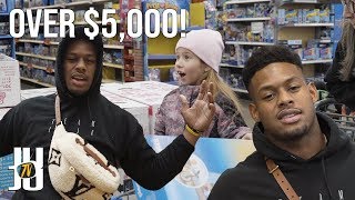 JuJu Smith-Schuster Surprises Kids with Christmas Presents!