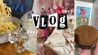 vlog / ،☕🥞🍜) افضل مراجع لي تقراو فيها عام الباك نظموا حياتكم وتهلوا في روحكم(عناية، ، بان كيك،