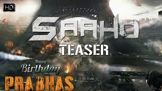 Saaho Teaser Prabhas Birthday Special HD | Shraddha Kapoor | Sujeeth | UV Creations | Garuda TV
