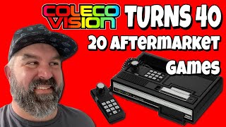 ColecoVision 40th Anniversary \u0026 20 Aftermarket Games to Play