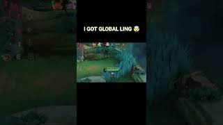 I got global ling 🤯 #shortvideo #shocking #mlbb #mobilelegends #shortsfeed #mlbbshorts