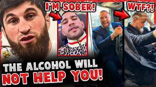 Alex Pereira \u0026 Magomed Ankalaev GET HEATED! *FOOTAGE* Conor McGregor RUNS INTO Jake Paul!