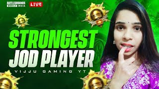 BGMI LIVE GIRL GAMER TELUGU FUN live 😝JOHN TANE CODE ONLY 🤪#bgmilive #vijjugamigyt #girlgaming