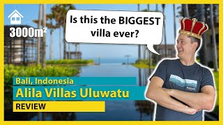 Alila Villas Uluwatu | We spent $3000/night to experience the biggest villa I have EVER been to...