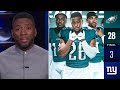 Philly have best trio QB/RB/WR in NFL - Ryan Clark on Eagles crush Giants 28-3 in NFL Week 7