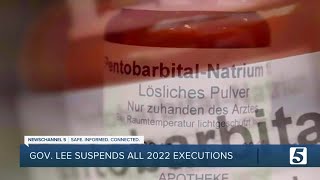 Executions in Tennessee paused through 2022 as Lee calls for independent review of lethal injections