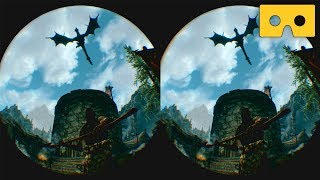The Elder Scrolls V:  Skyrim VR [PS VR] - VR SBS 3D Video