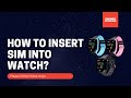 IFITech GPS Tracking Smartwatch For Kids | How To Insert Sim?