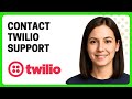 How to Contact Twilio Support