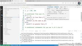 Conditional Decisions | Learning Python Course