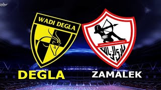 مباراة الزمالك ضد وادي دجلة الدوري المصري الممتاز