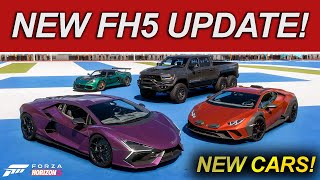 Lamborghini Revuelto is COMING!?!? Horizon Realms Update in Forza Horizon 5