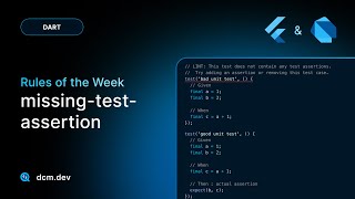 missing-test-assertion (Rules of the Week)