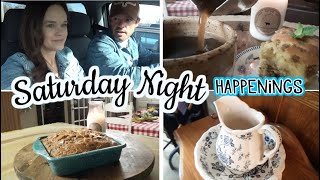 I talked him into it! 😂 Saturday Happenings \u0026 Sunday Dessert | Cinnamon Swirl Coffee Cake