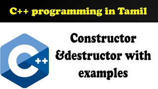 OOPS Constructor& Destructor TNTRB Computer Instructor Grade 1 C++Programming constructor,destructor