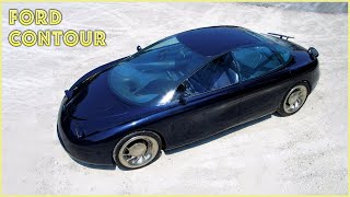 The Revolutionary Ford Contour Concept Car from the 1991 Detroit Auto Show