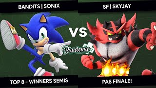 PAS Finale! - Bandits  Sonix (Sonic) vs SF  Skyjay (Incineroar) - Top 8 - Winners Semis