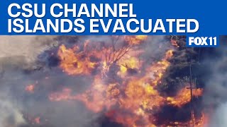 Laguna Fire in Camarillo forces evacuations