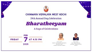 29th Annual Day Celebration | Chinmaya Vidyalaya | Live Streaming | 07 Feb 2025 | Violet Media