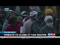 Taxi Violence | Threats to close CT taxi routes