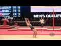 AHMED Amr Essam Mohamed (EGY) - 2015 Artistic Worlds - Qualifications Floor Exercise