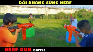 Nerf Gun Trận Chiến Súng Nerf Chia Đội Bắn Súng Nerf Phần 9