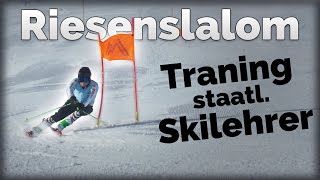 Damit kann ich noch nicht zufrieden sein - 1. Riesenslalom Training der Saison