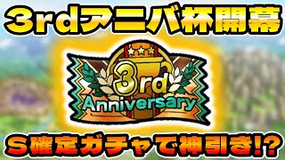 【ドラクエタクト】3rdアニバ杯S確定ガチャる【遂にあのキャラ完凸に…!?】