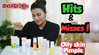 HITS & Misses! Which is best Sunscreen??Oily skin Acne prone