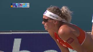 Keizer/Meppelink vs Hermannova/Slukova FULL MATCH - 2018 #EuroBeachVolleyW semi-finals