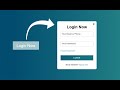 How to make a popup login form with HTML and CSS