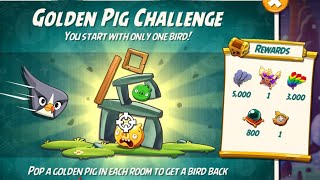 Angry birds 2 the golden pig challenge 6 Feb 2025 with silver #ab2 the golden pig challenge today