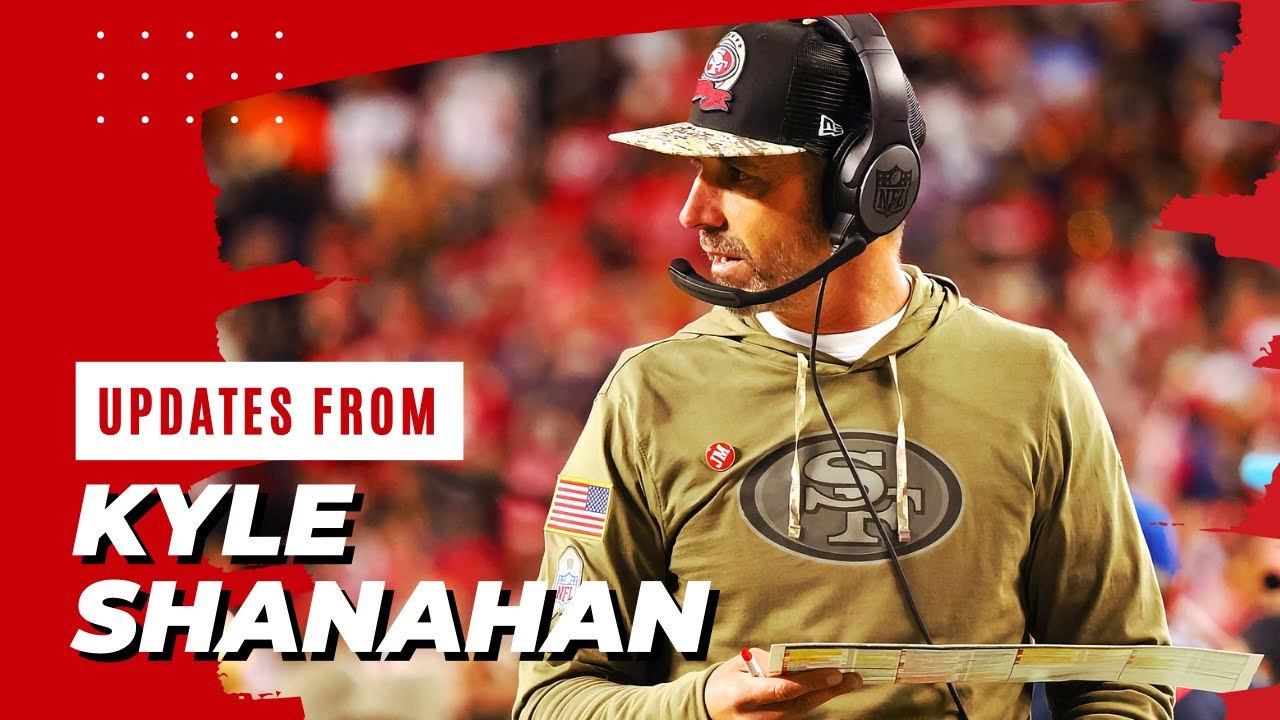 49ers Coach Kyle Shanahan Provides Danny Gray, Arik Armstead Updates ...